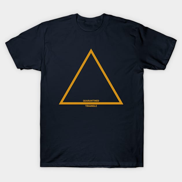 Quarantined triangle T-Shirt by anto R.Besar